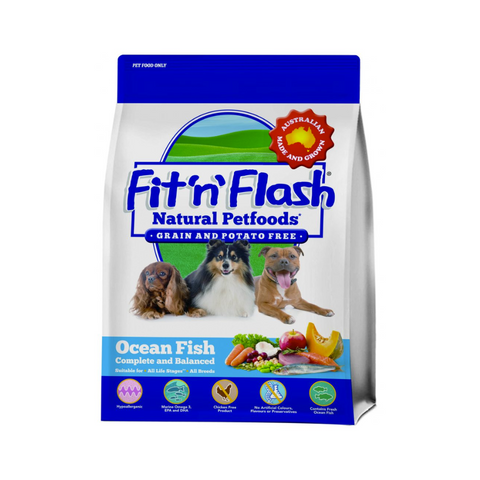 Fit n Flash Natural Petfoods Grain and Potato Free Ocean Fish 2kg