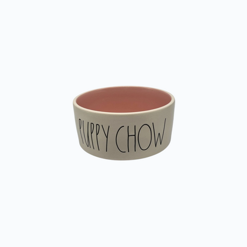 Rae Dunn Puppy Chow Ceramic Bowl